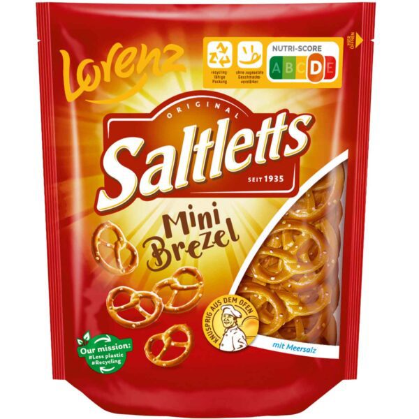 Saltletts Mini Brezel 150g No1 4122