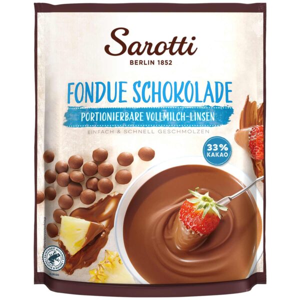 Sarotti Fondue Schokolade Vollmilch 33 Kakao 200g No1 4140