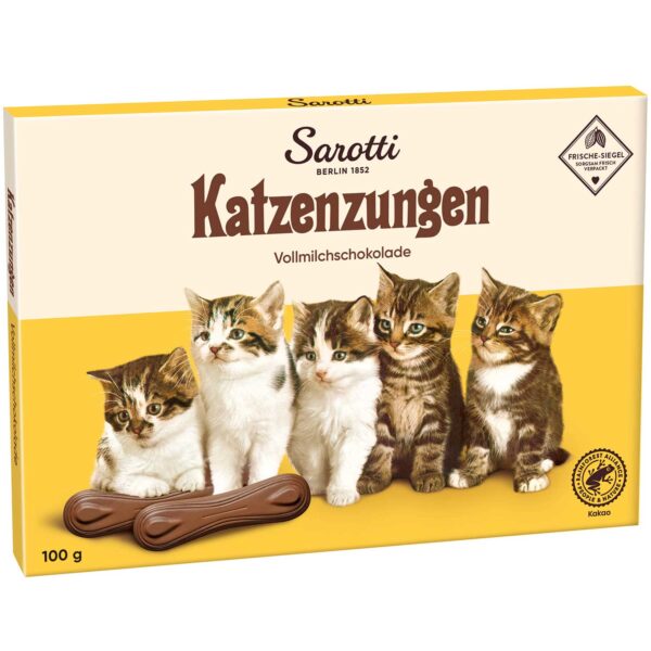 Sarotti Katzenzungen Vollmilch 100g No1 0430