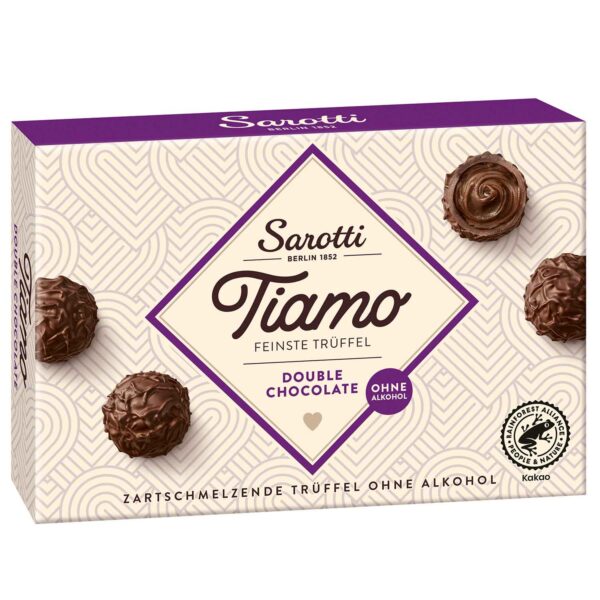Sarotti Tiamo Feinste Trueffel Double Chocolate 125g No1 2001