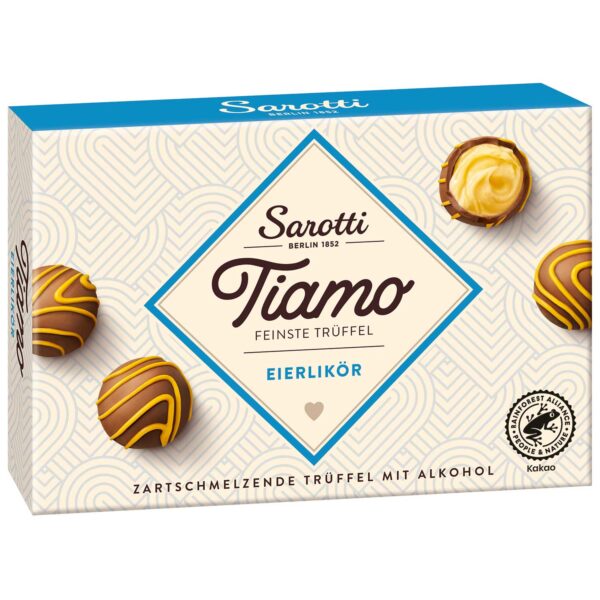 Sarotti Tiamo Feinste Trueffel Eierlikoer 125g No1 0158
