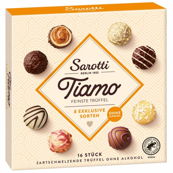 Sarotti Tiamo Feinste Trueffel Ohne Alkohol 200g No1 5001