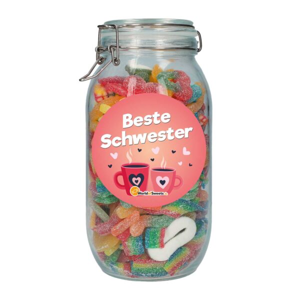 Saurer Mix 039 Beste Schwester 039 Im Glas 1 2kg No1 3552