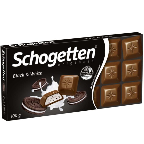 Schogetten Black Amp White 100g No1 1235