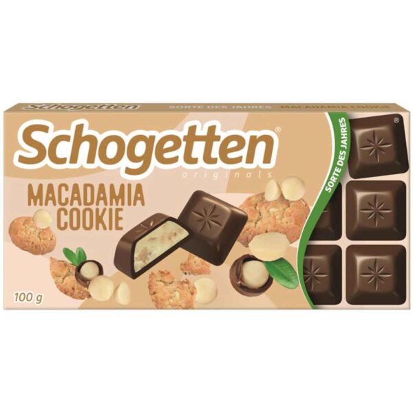 Schogetten Macadamia Cookie 100g No1 0819