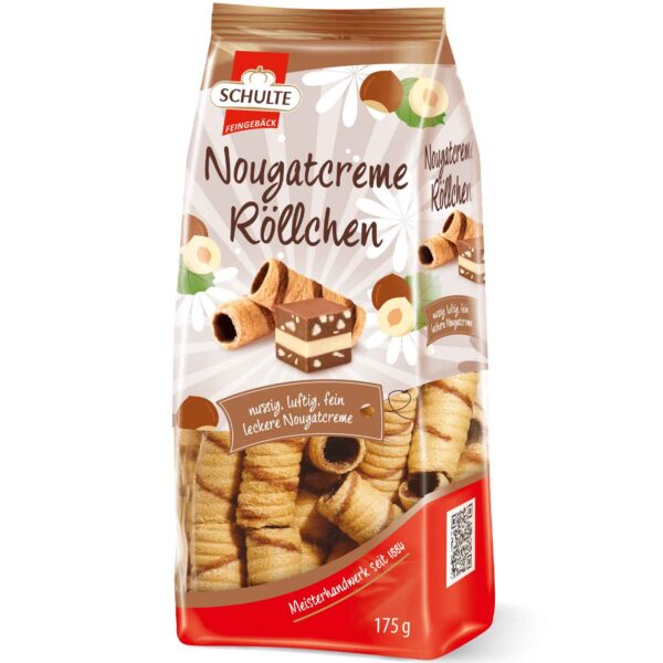 Schulte Nougatcreme Roellchen 175g No1 1540