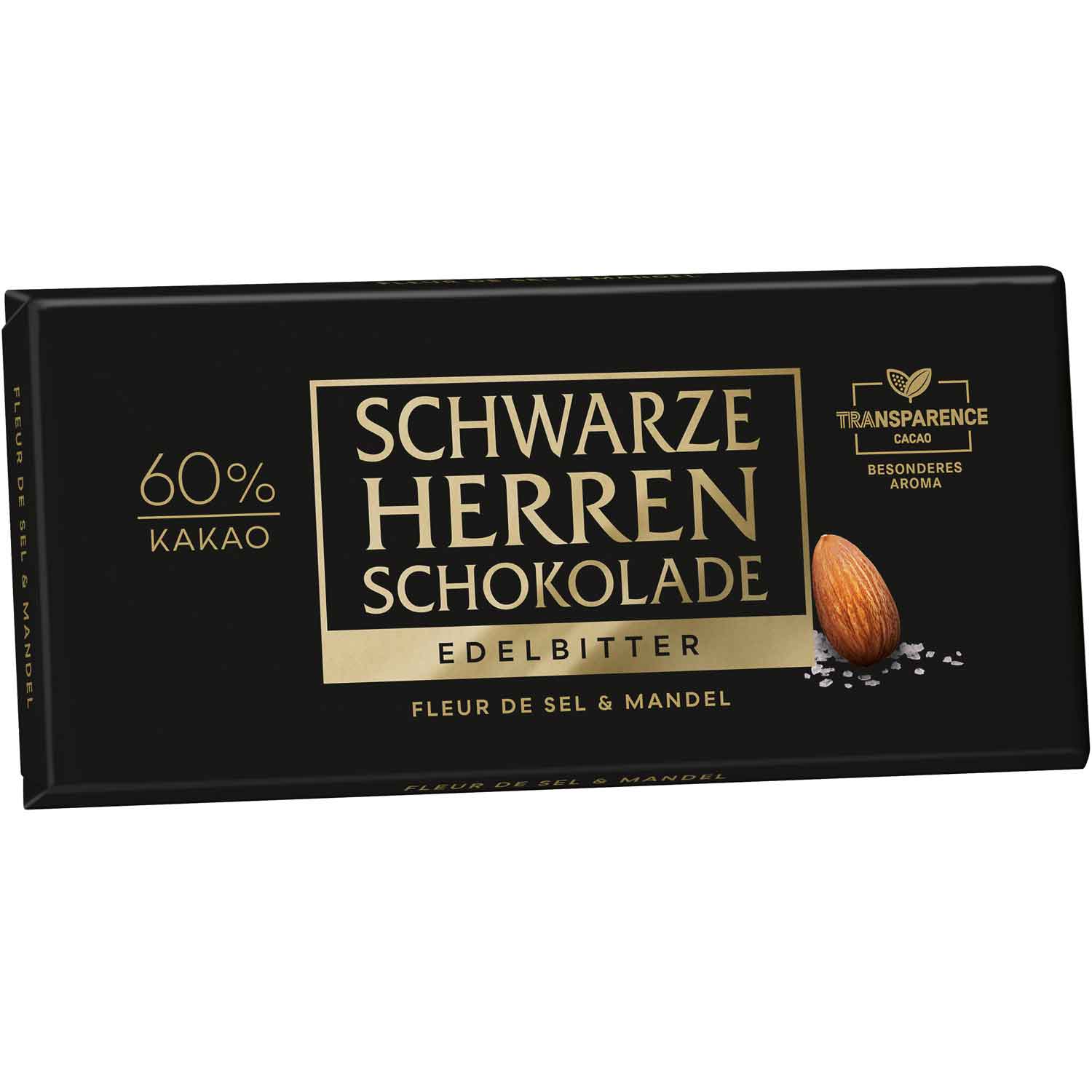 schwarze-herren-schokolade-edelbitter-fleur-de-sel-amp-mandel-100g-no1-3240 Schwarze Herren Schokolade Edelbitter Fleur De Sel Amp Mandel 100g No1 3240