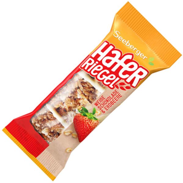 Seeberger Haferriegel Weisse Schokolade Amp Erdbeere 50g No1 3110