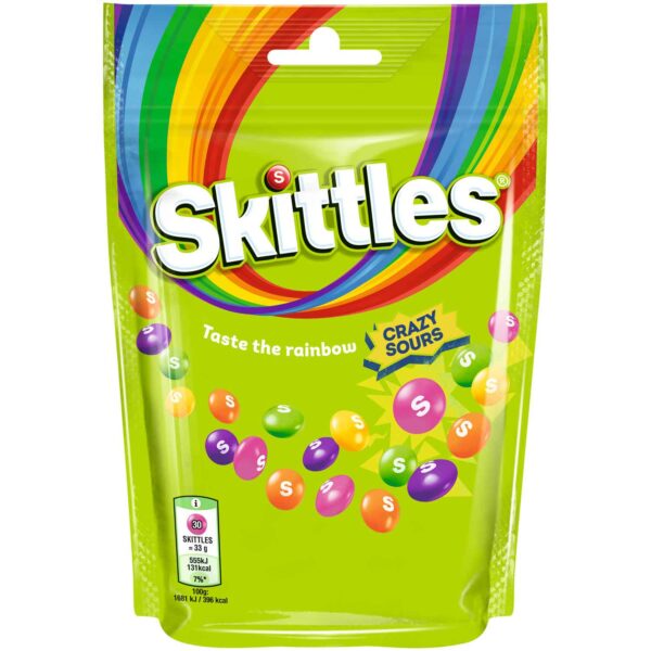Skittles Crazy Sours 136g No1 5506