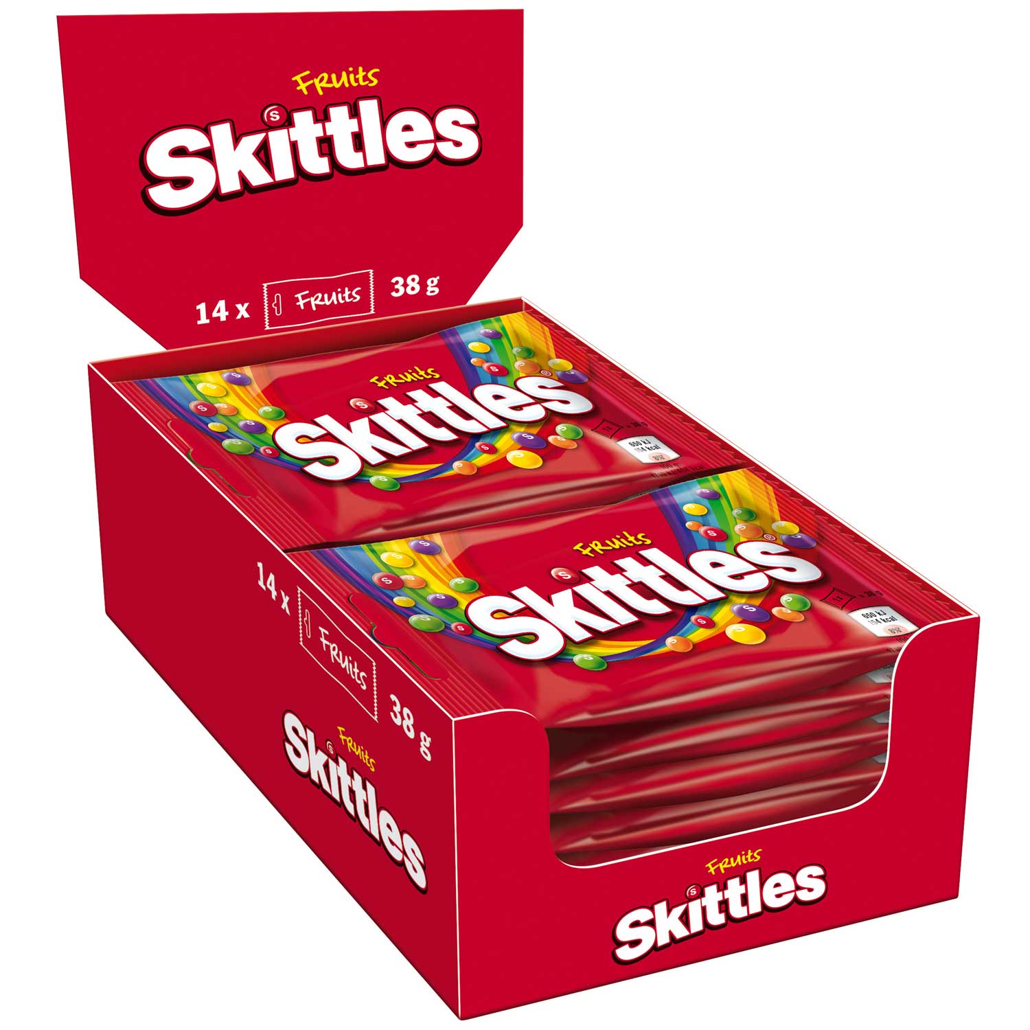 skittles-fruits-14x38g-sparpack Skittles Fruits 14x38g Sparpack