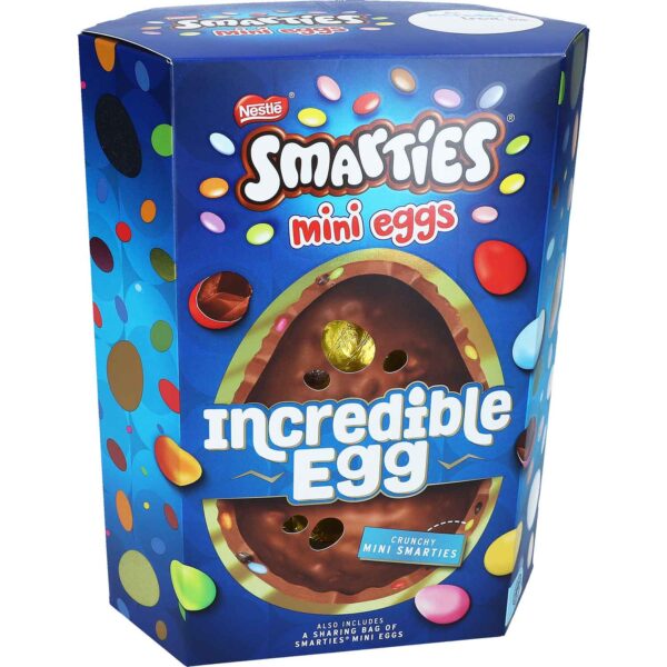 Smarties Incredible Large Egg 380g No1 3428