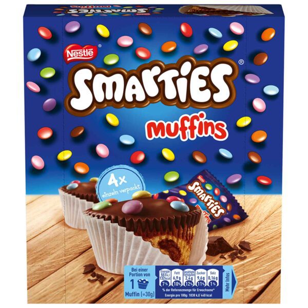 Smarties Mini Muffins 4x30g No1 5202