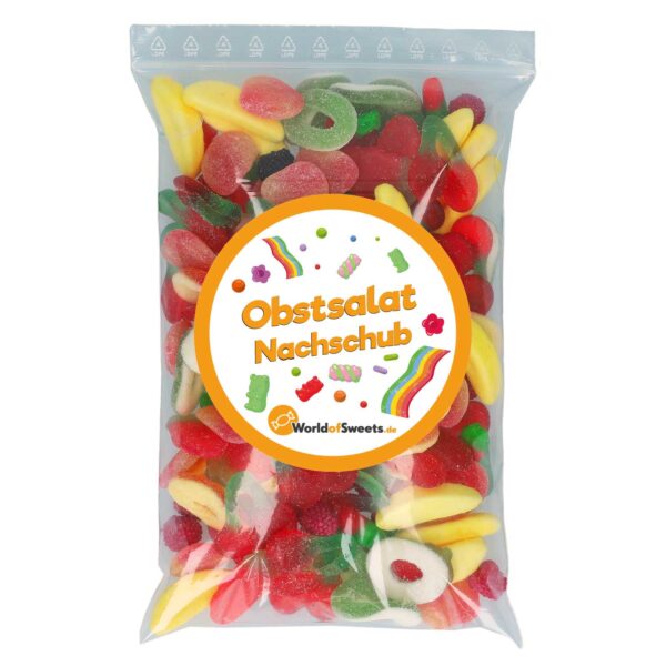 Suessigkeiten Mix Nachfuellbeutel 039 Obstsalat 039 1kg No1 2349