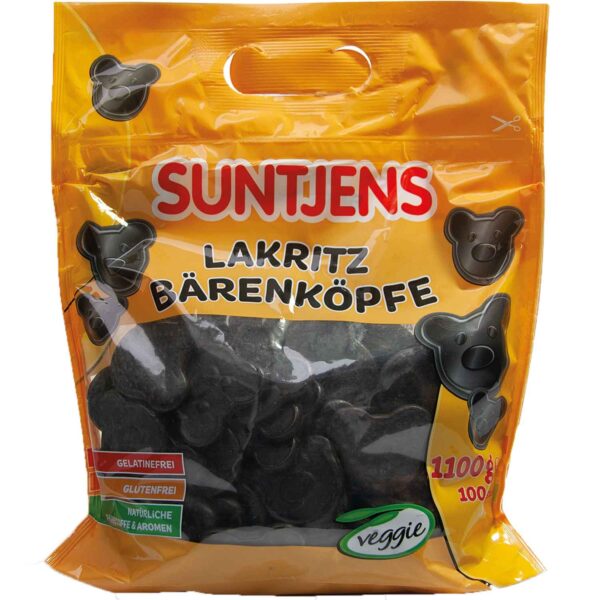 Suntjens Lakritz Baerenkoepfe 100er No1 4339