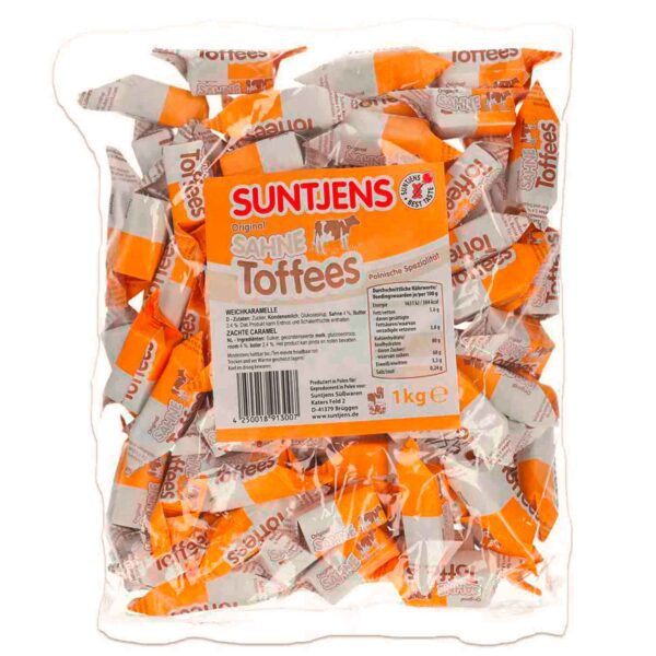 Suntjens Sahne Toffees 1kg No1 5607