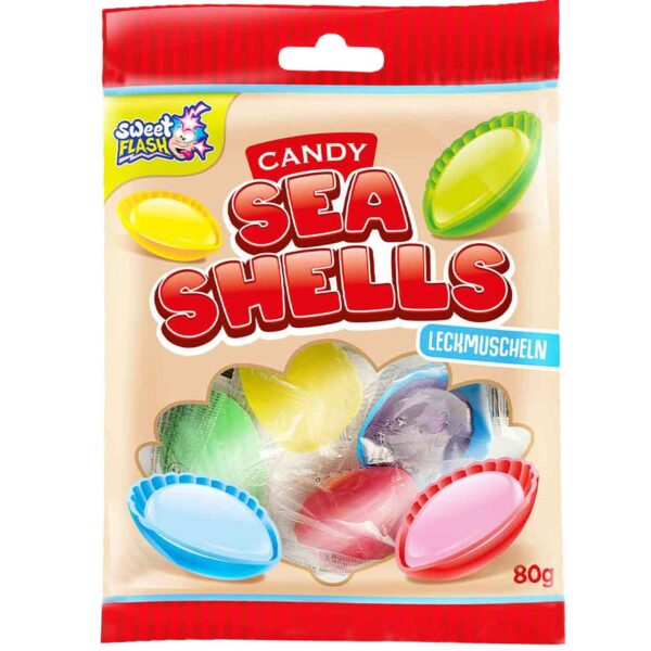 Sweet Flash Candy Sea Shells Leckmuscheln 8er No1 1344