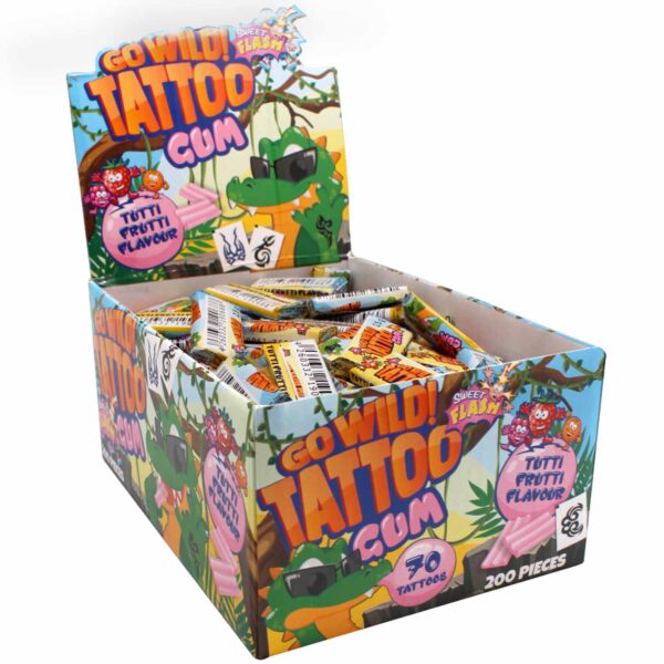 Sweet Flash Go Wild Tattoo Gum 200er No1 5731
