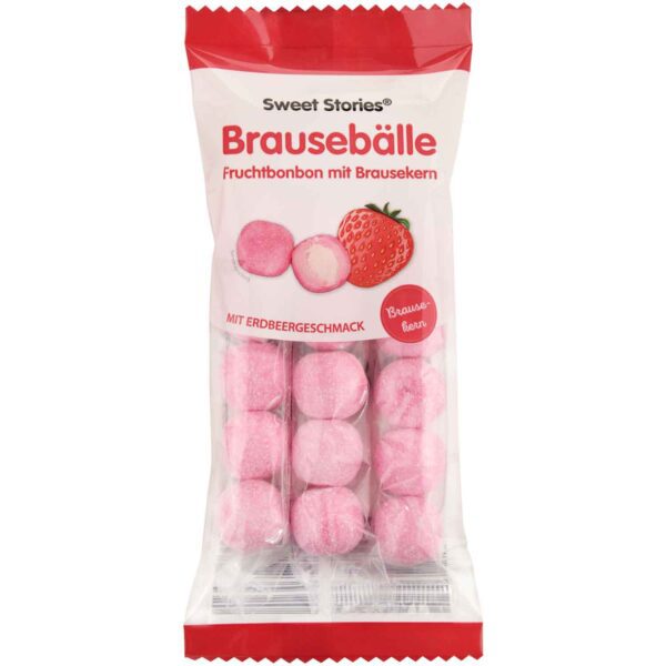 Sweet Stories Brausebaelle Erdbeere 3x5er No1 4222