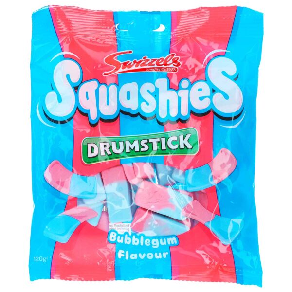 Swizzels Squashies Drumstick Bubblegum 120g No1 0857