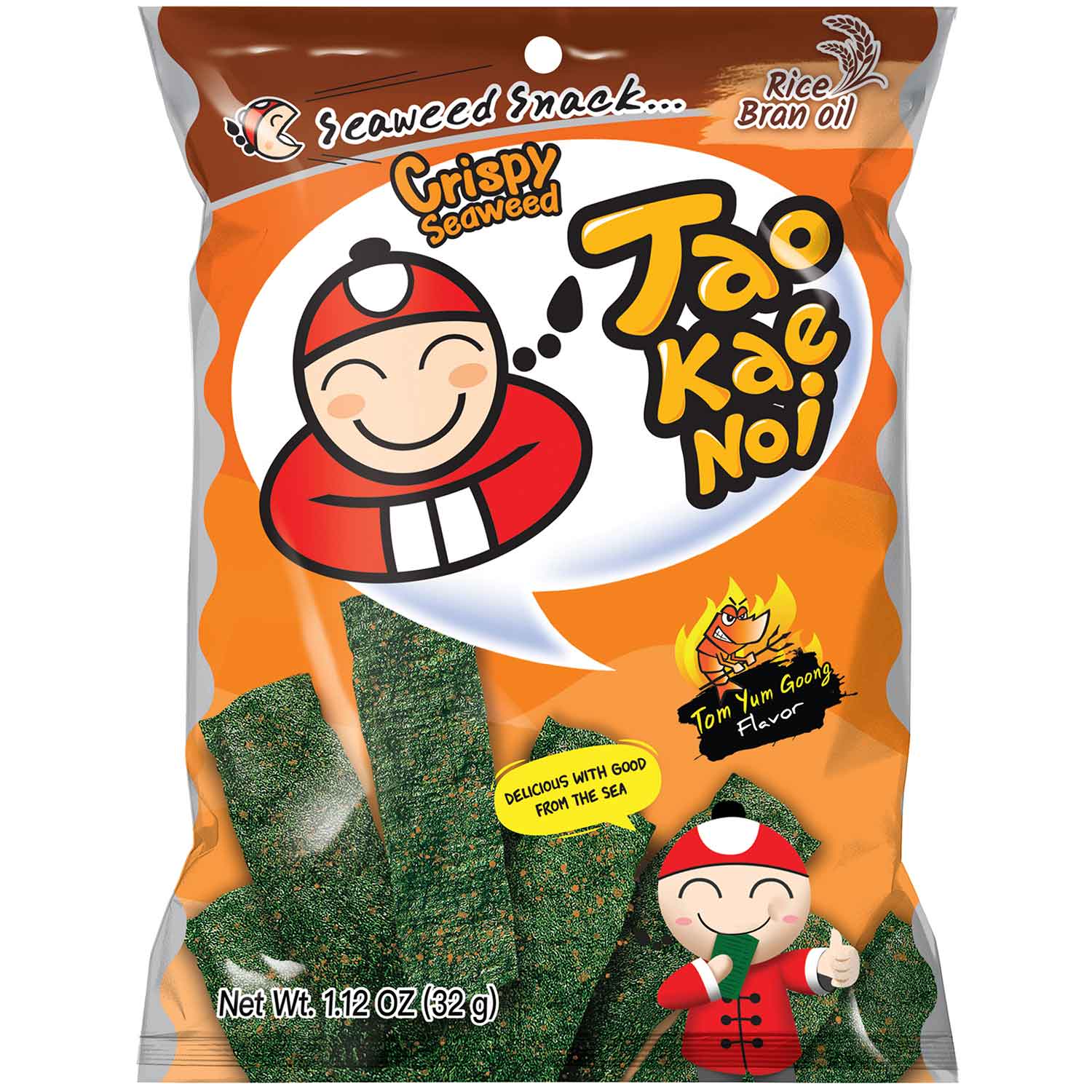 taokaenoi-crispy-seaweed-tom-yum-goong-32g-no1-4117 Taokaenoi Crispy Seaweed Tom Yum Goong 32g No1 4117