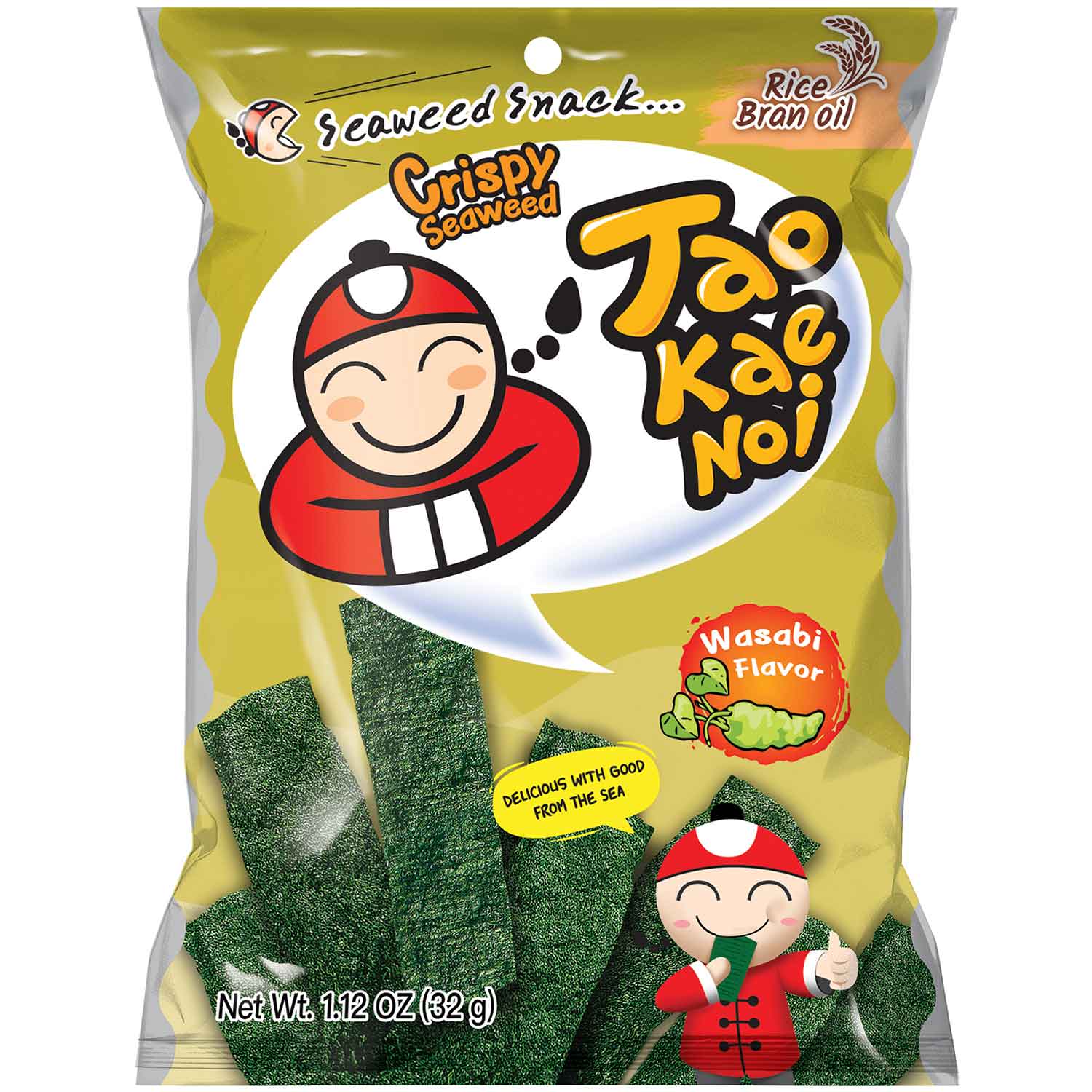 taokaenoi-crispy-seaweed-wasabi-32g-no1-4435 Taokaenoi Crispy Seaweed Wasabi 32g No1 4435