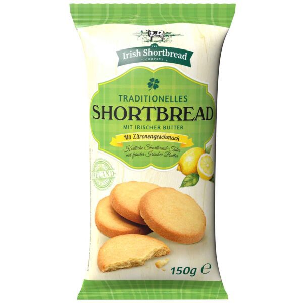 The Irish Shortbread Company Zitronengeschmack 150g No1 4502
