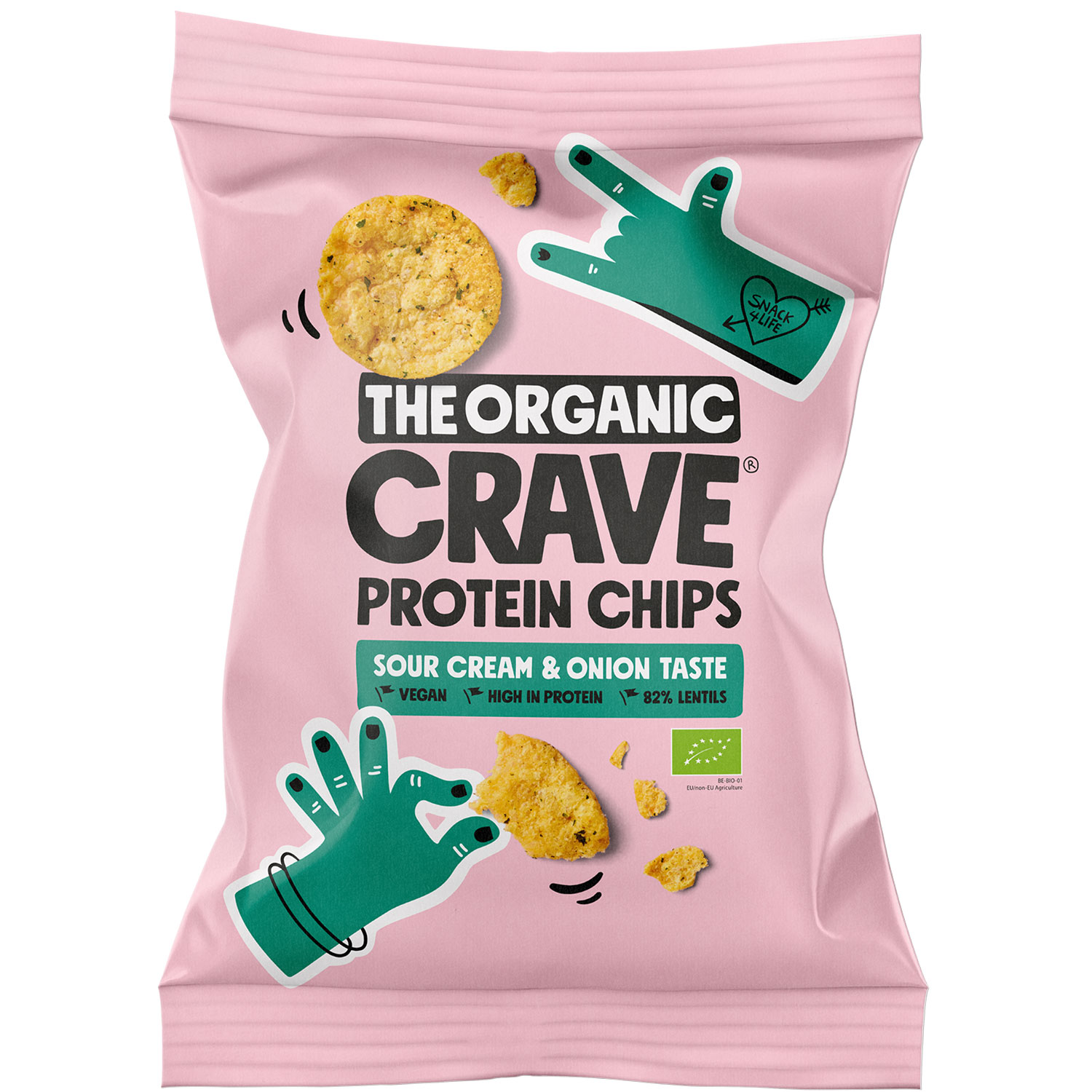 the-organic-crave-protein-chips-sour-cream-amp-onion-bio-75g-no1-5544 The Organic Crave Protein Chips Sour Cream Amp Onion Bio 75g No1 5544