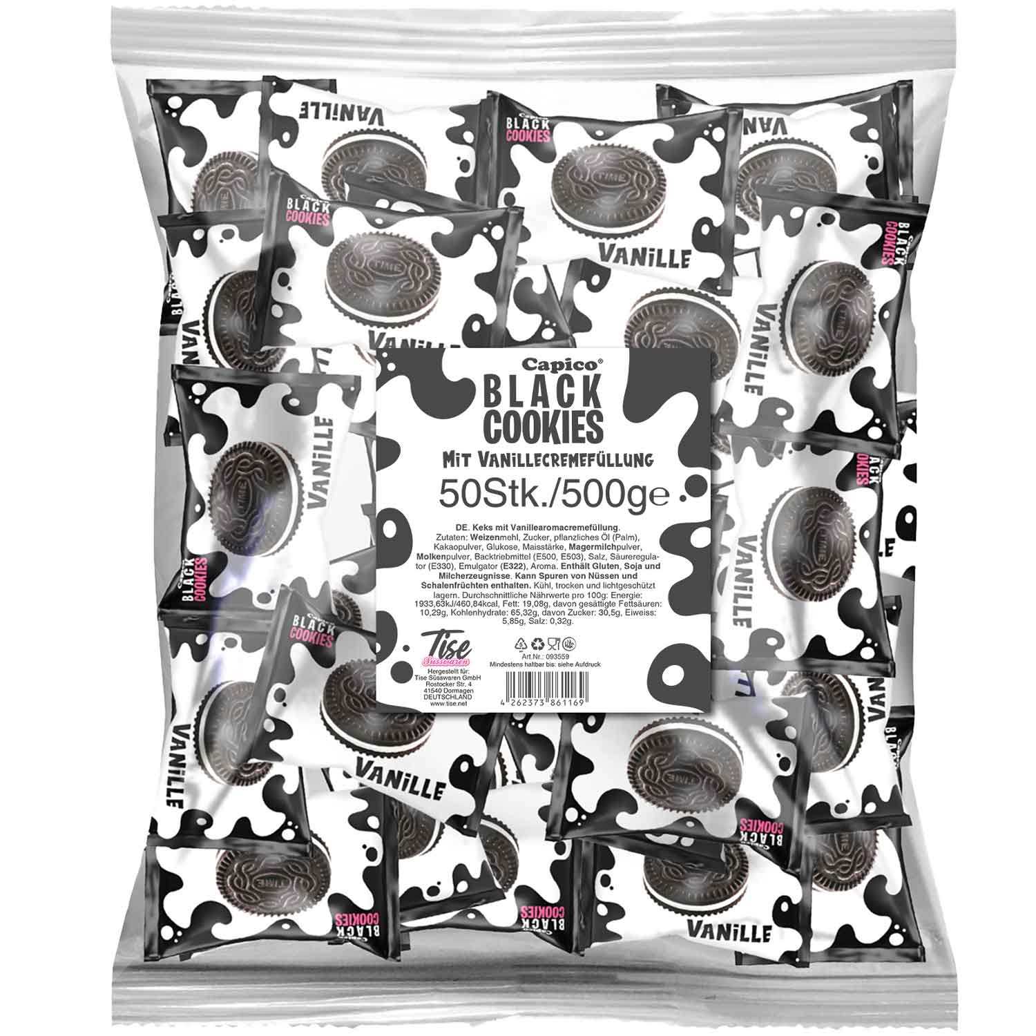 tise-capico-black-cookies-vanilla-50x10g-no1-0537 Tise Capico Black Cookies Vanilla 50x10g No1 0537