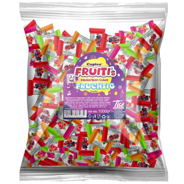 Tise Capico Frucht Cubes Kaubonbons 1kg No1 01011