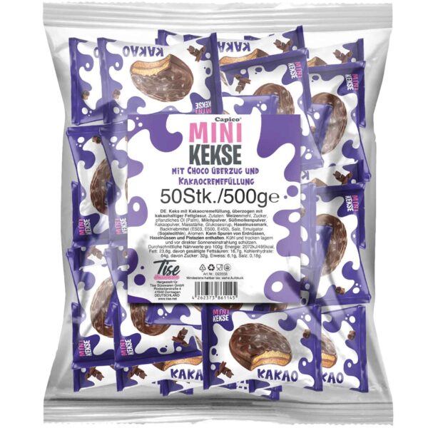 Tise Capico Mini Kekse Kakao 50x10g No1 1553