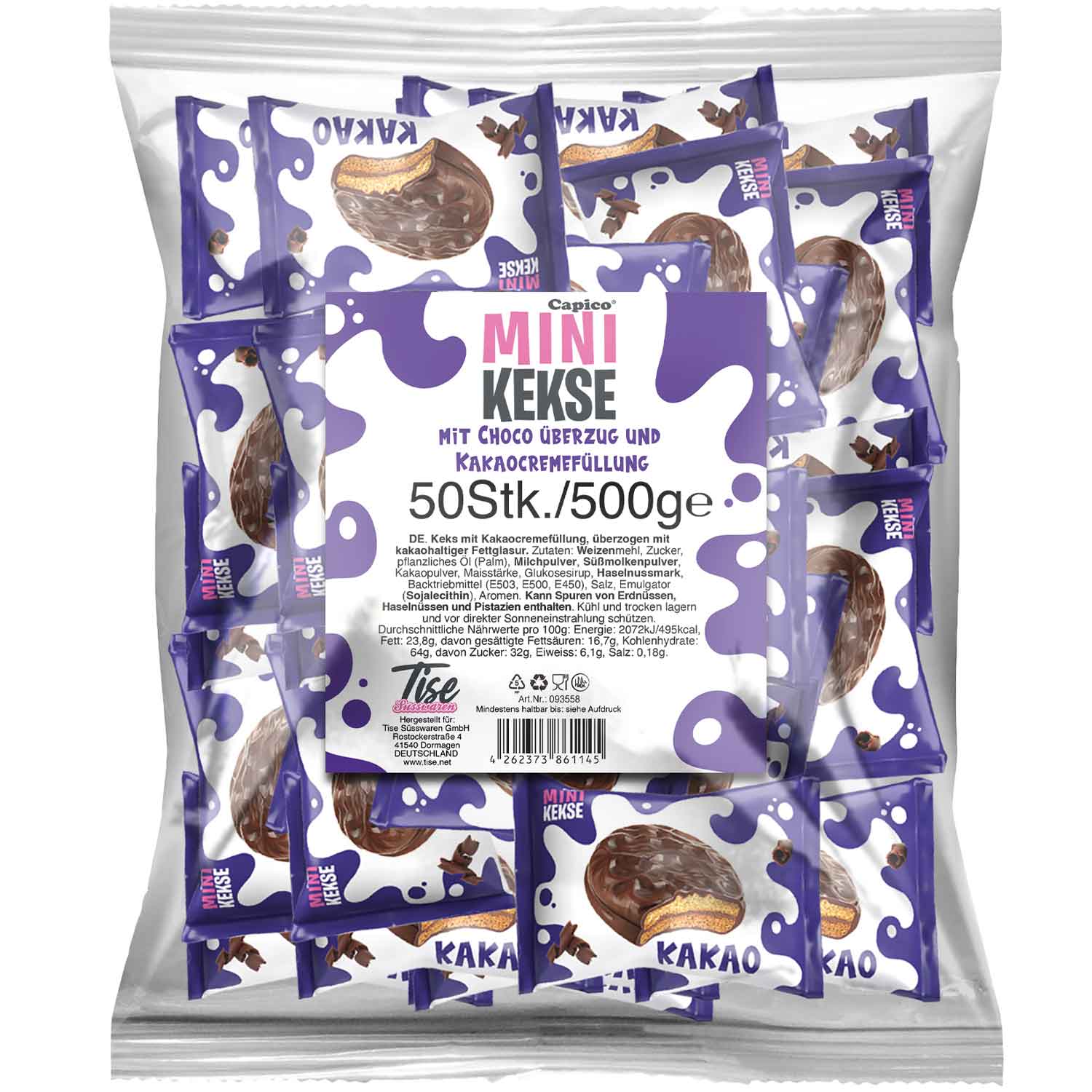 tise-capico-mini-kekse-kakao-50x10g-no1-1553 Tise Capico Mini Kekse Kakao 50x10g No1 1553