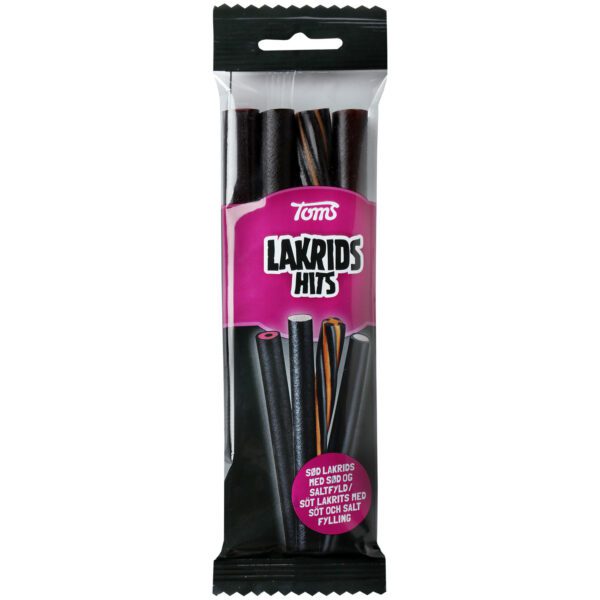 Toms Finsk Lakrids Hits 100g No1 2500