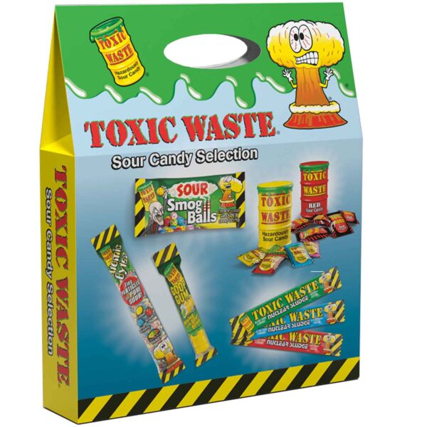 Toxic Waste Sour Candy Selection Box 295 5g No1 2526