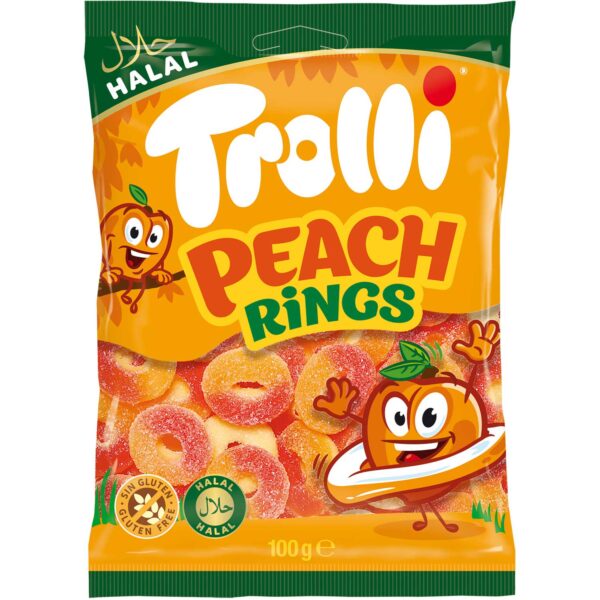 Trolli Peach Rings 100g No1 4747