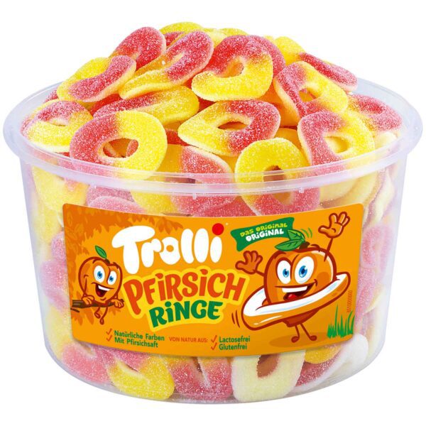 Trolli Pfirsichringe 150er No1 1346