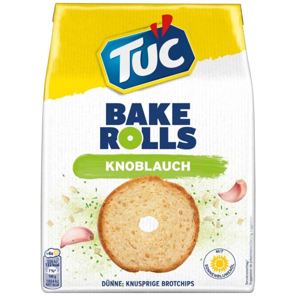 Tuc Bake Rolls Knoblauch 150g No1 3359
