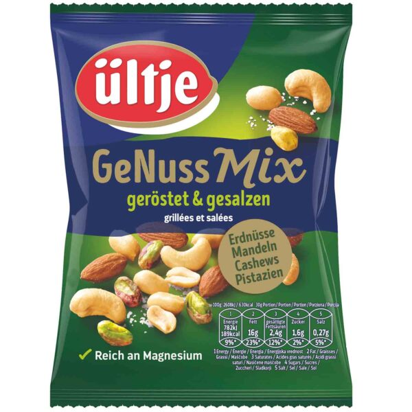 Ueltje Genuss Mix Geroestet Amp Gesalzen 150g No1 4802