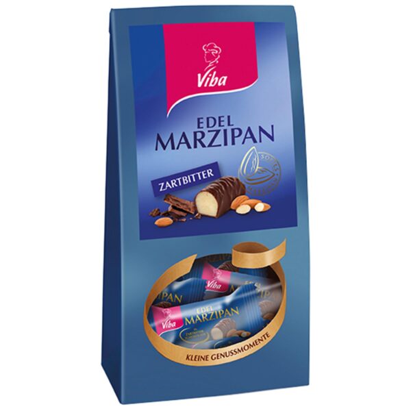 Viba Edel Marzipan Zartbitter Minis 125g No1 4306