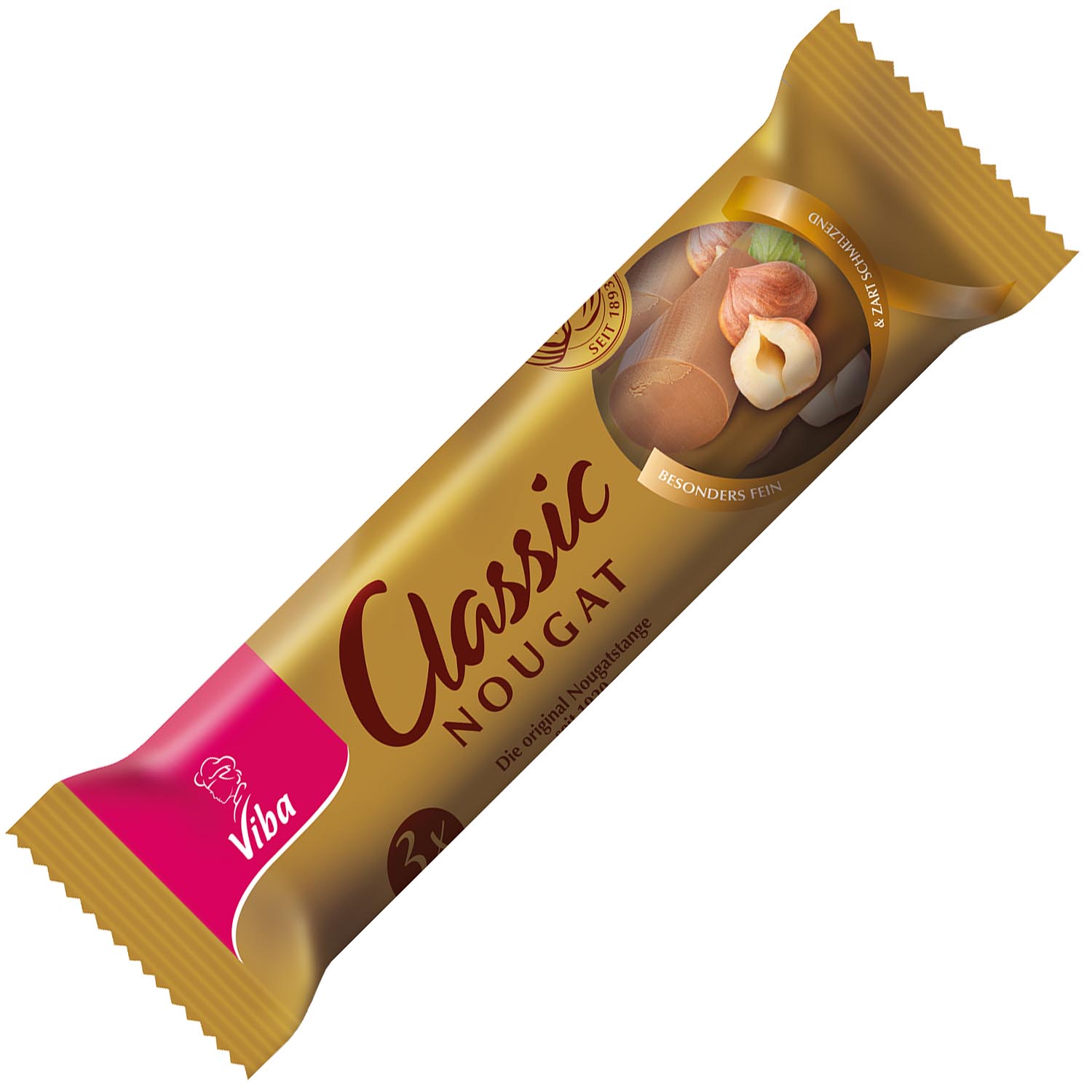 viba-nougat-classic-stangen-3x50g-no1-3632 Viba Nougat Classic Stangen 3x50g No1 3632