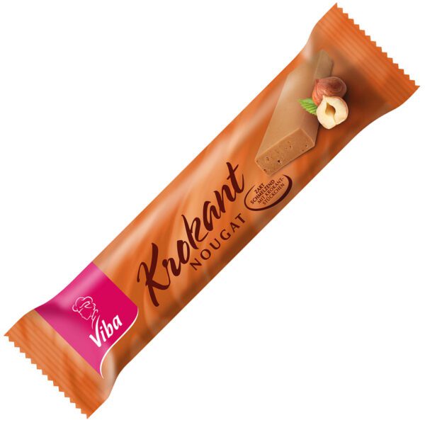 Viba Nougat Krokant Riegel 75g No1 4426