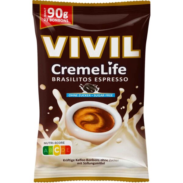 Vivil Cremelife Brasilitos Espresso Ohne Zucker 90g No1 1009