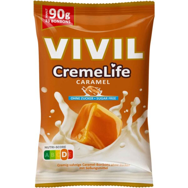 Vivil Cremelife Caramel Ohne Zucker 90g No1 0128