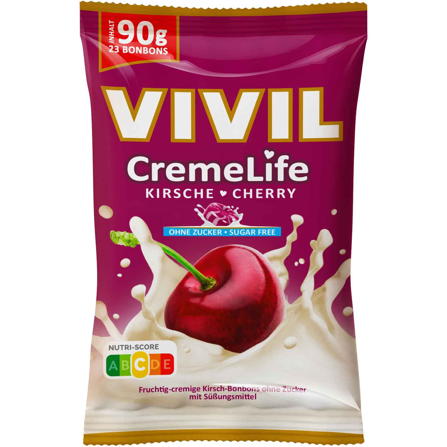 vivil-cremelife-kirsche-ohne-zucker-90g-no1-1646 Vivil Cremelife Kirsche Ohne Zucker 90g No1 1646