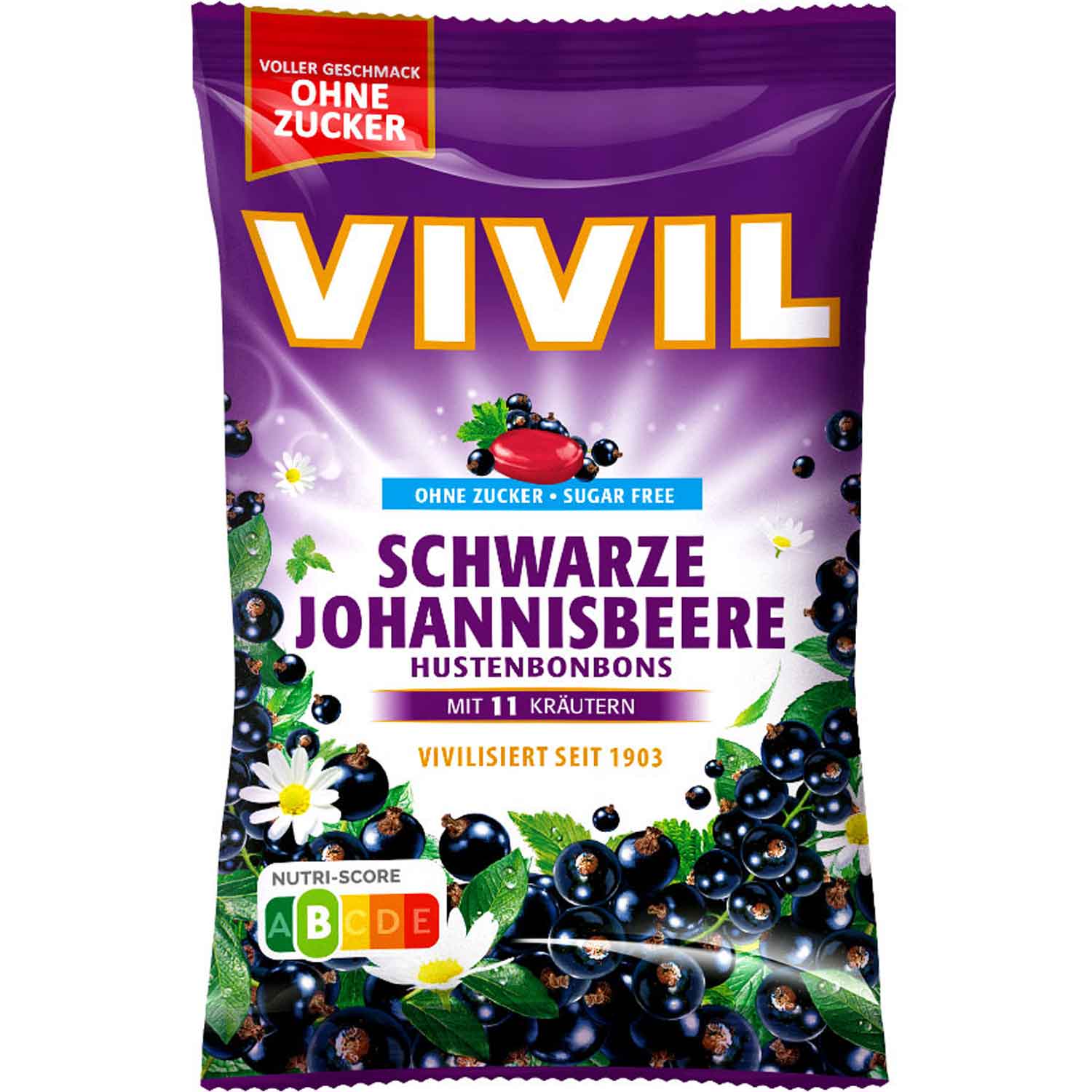 vivil-schwarze-johannisbeere-zuckerfrei-120g-no1-3441 Vivil Schwarze Johannisbeere Zuckerfrei 120g No1 3441