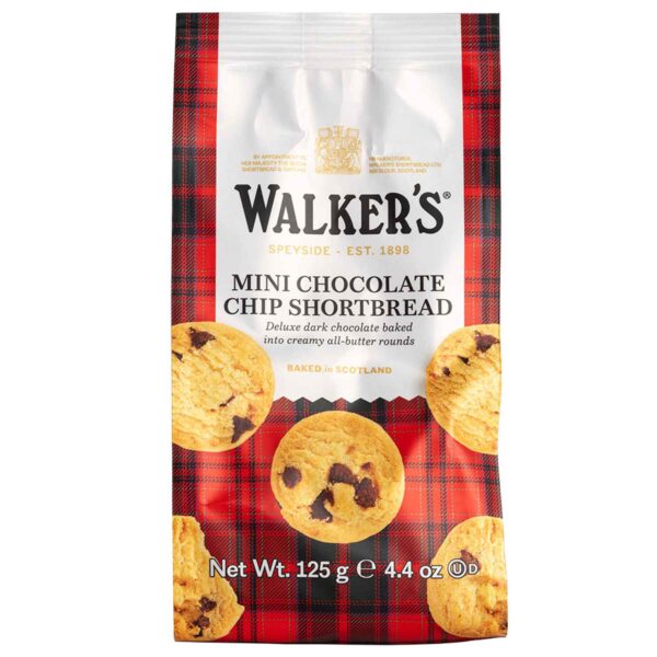 Walker 039 S Mini Chocolate Chip Shortbread 125g No1 2842