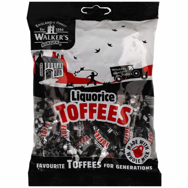 Walker 039 S Nonsuch Liquorice Toffees 150g No1 0027