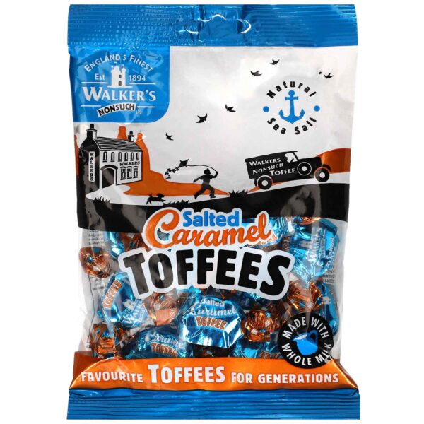 Walker 039 S Nonsuch Salted Caramel Toffees 150g No1 1447