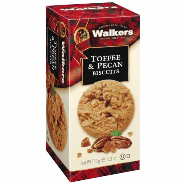 Walkers Toffee Amp Pecan Biscuits 150g No1 4614
