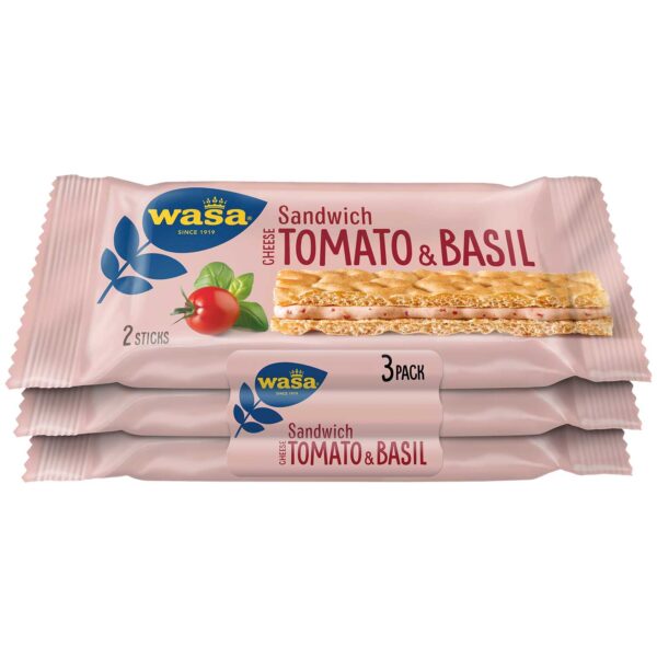 Wasa Sandwich Cheese Tomato Amp Basil 3er No1 0816