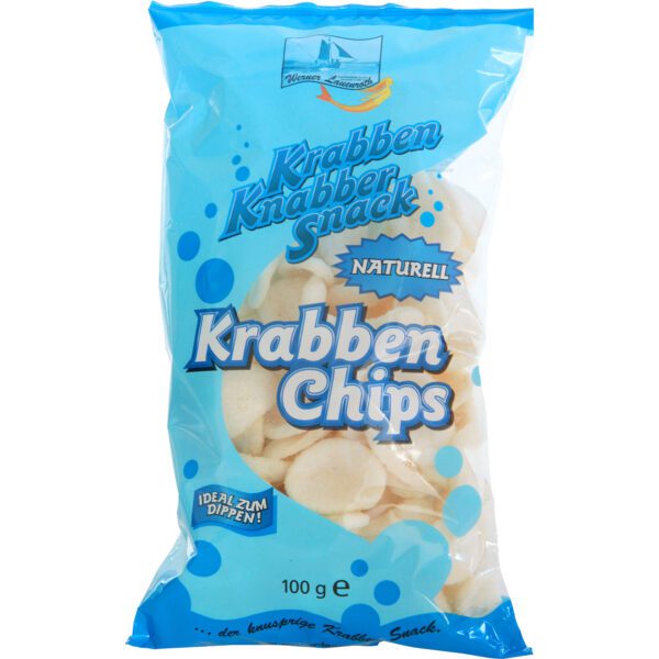 Werner Lauenroth Krabben Chips Naturell 100g No1 5125